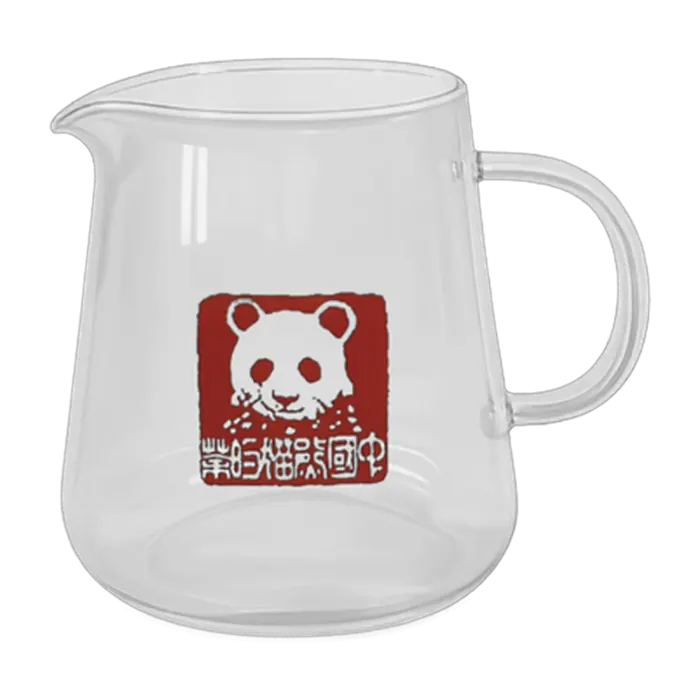 Cha Hai — Glass clear, panda logo