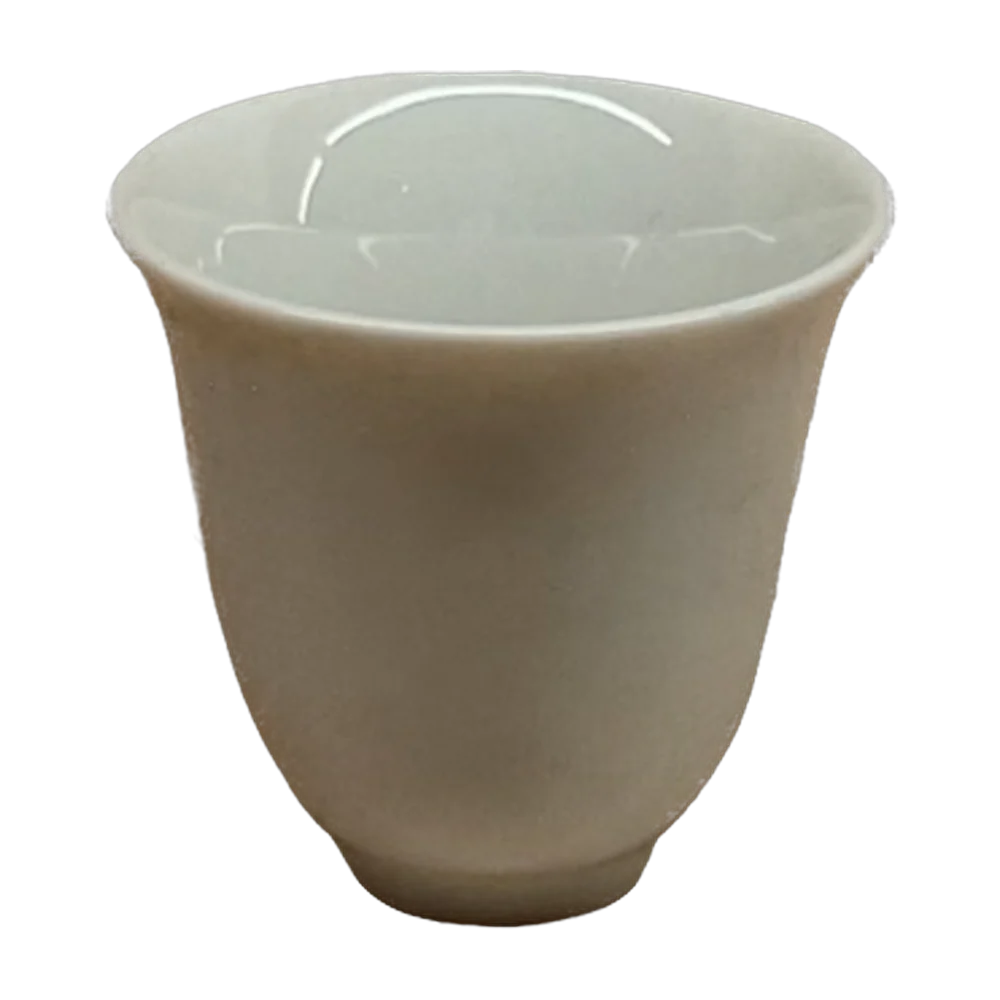 Tea cup — Porcelain white