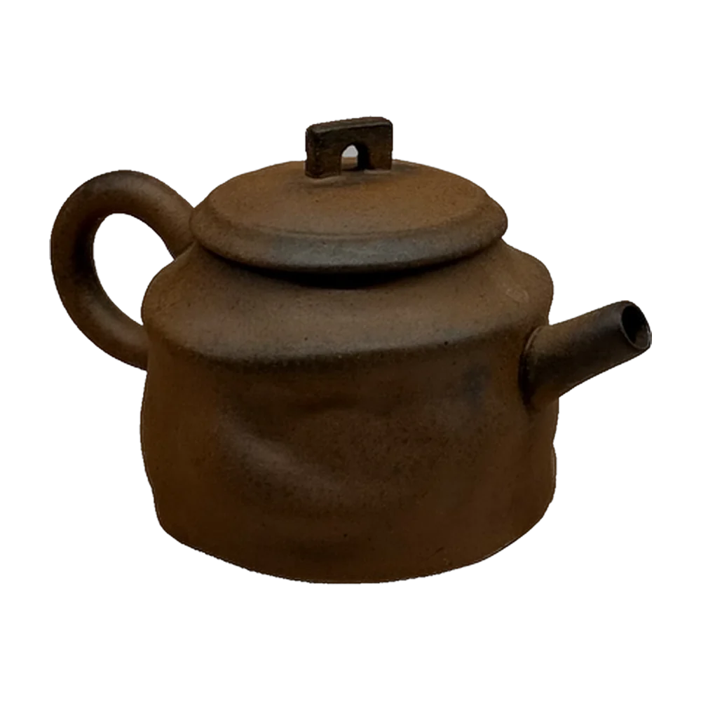 Teapot — Dehua clay brown