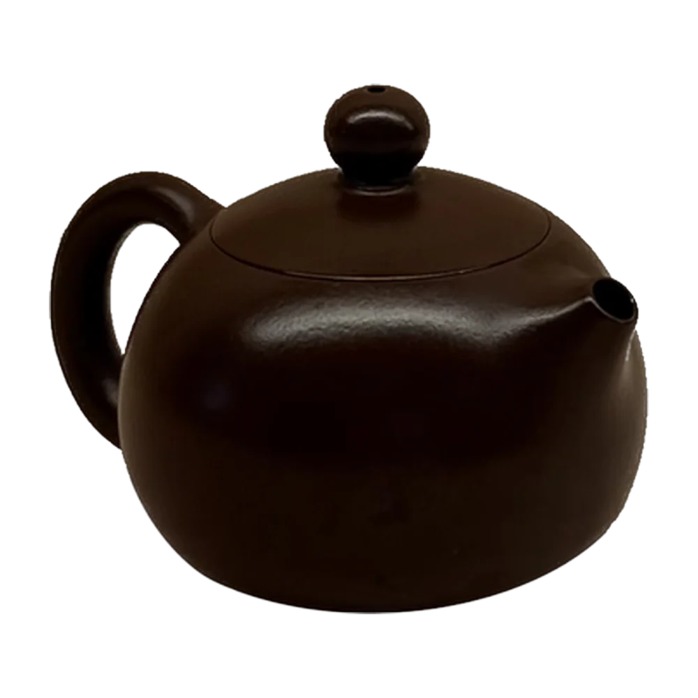 Teapot — Yixing clay dark brown