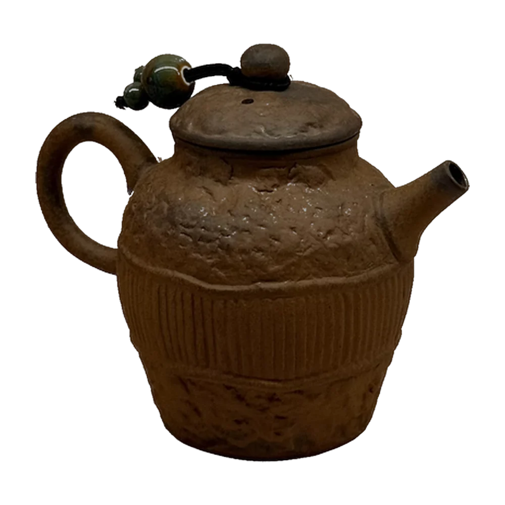Teapot — Dehua clay brown
