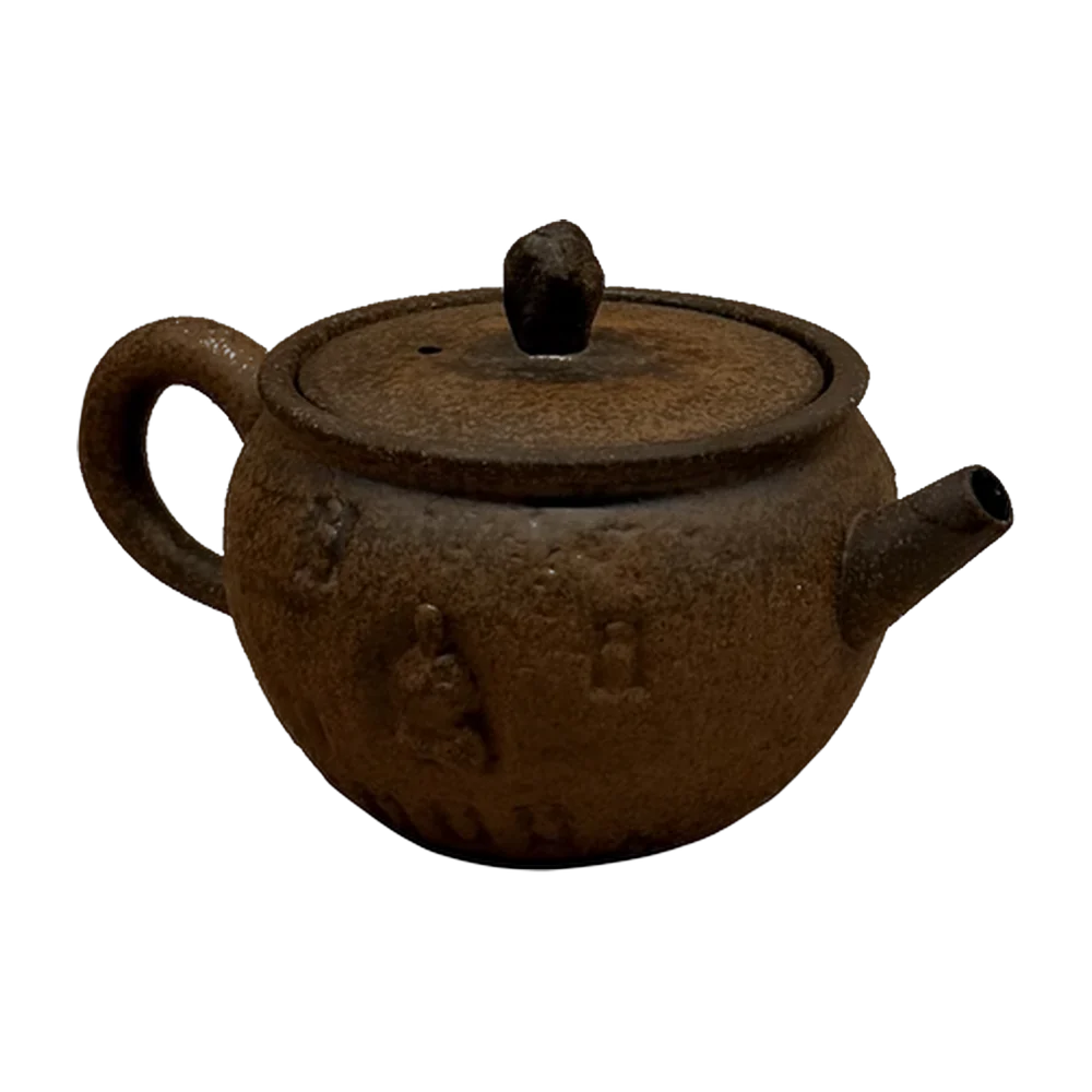 Teapot — Dehua clay brown