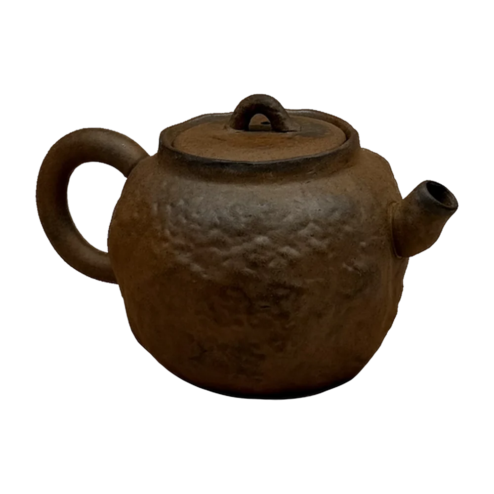 Teapot — Dehua clay brown