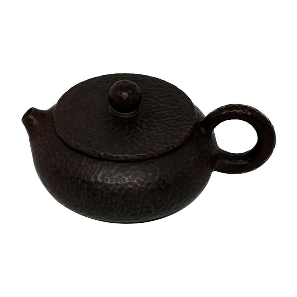 Teapot — Guangxi clay dark textured